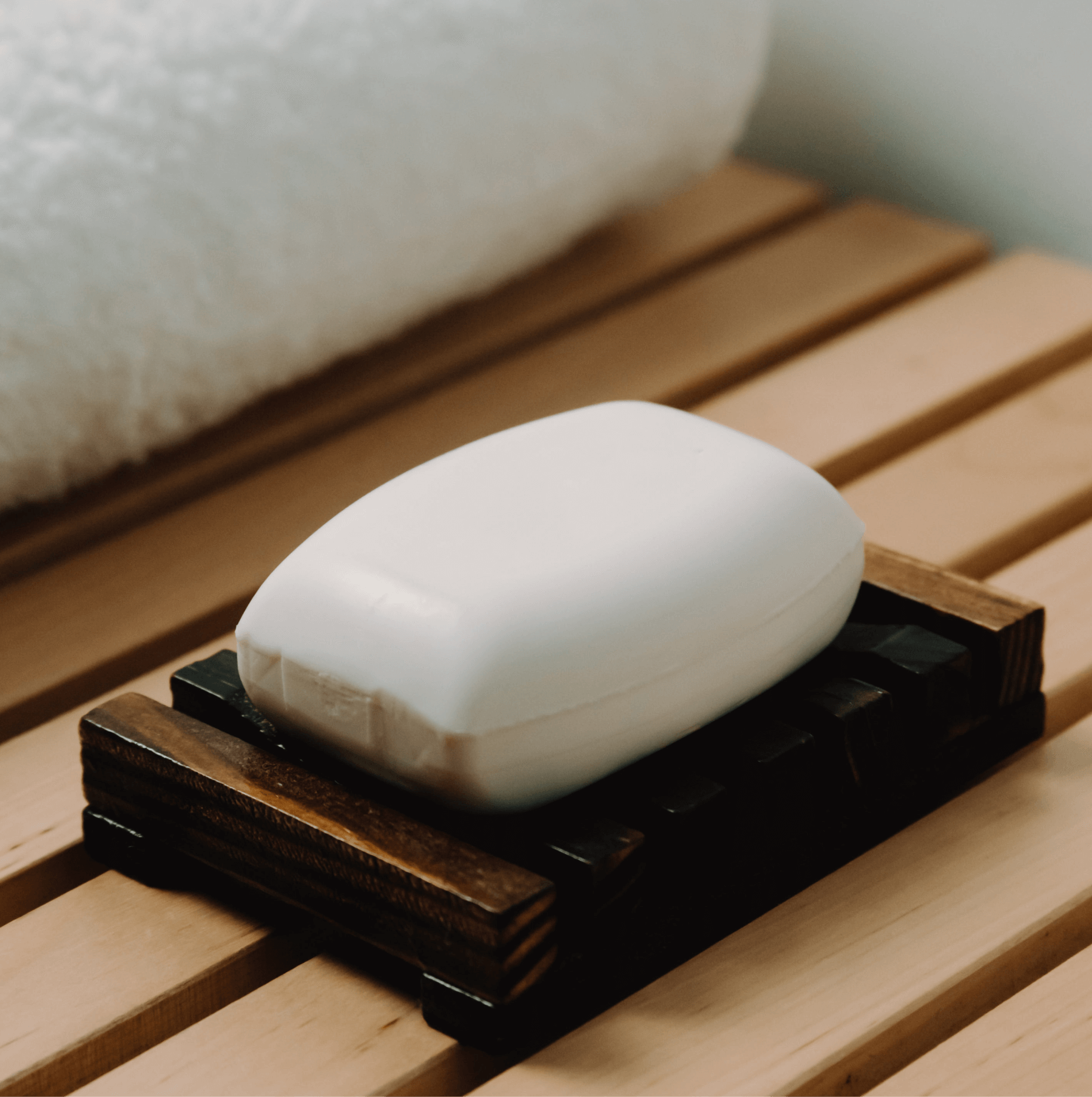 Pain de savon à la noix de coco